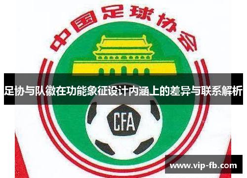 足协与队徽在功能象征设计内涵上的差异与联系解析